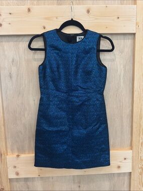 Milly Minis Navy Sparkle Party Dress Girls Size 12 Holiday Formal
